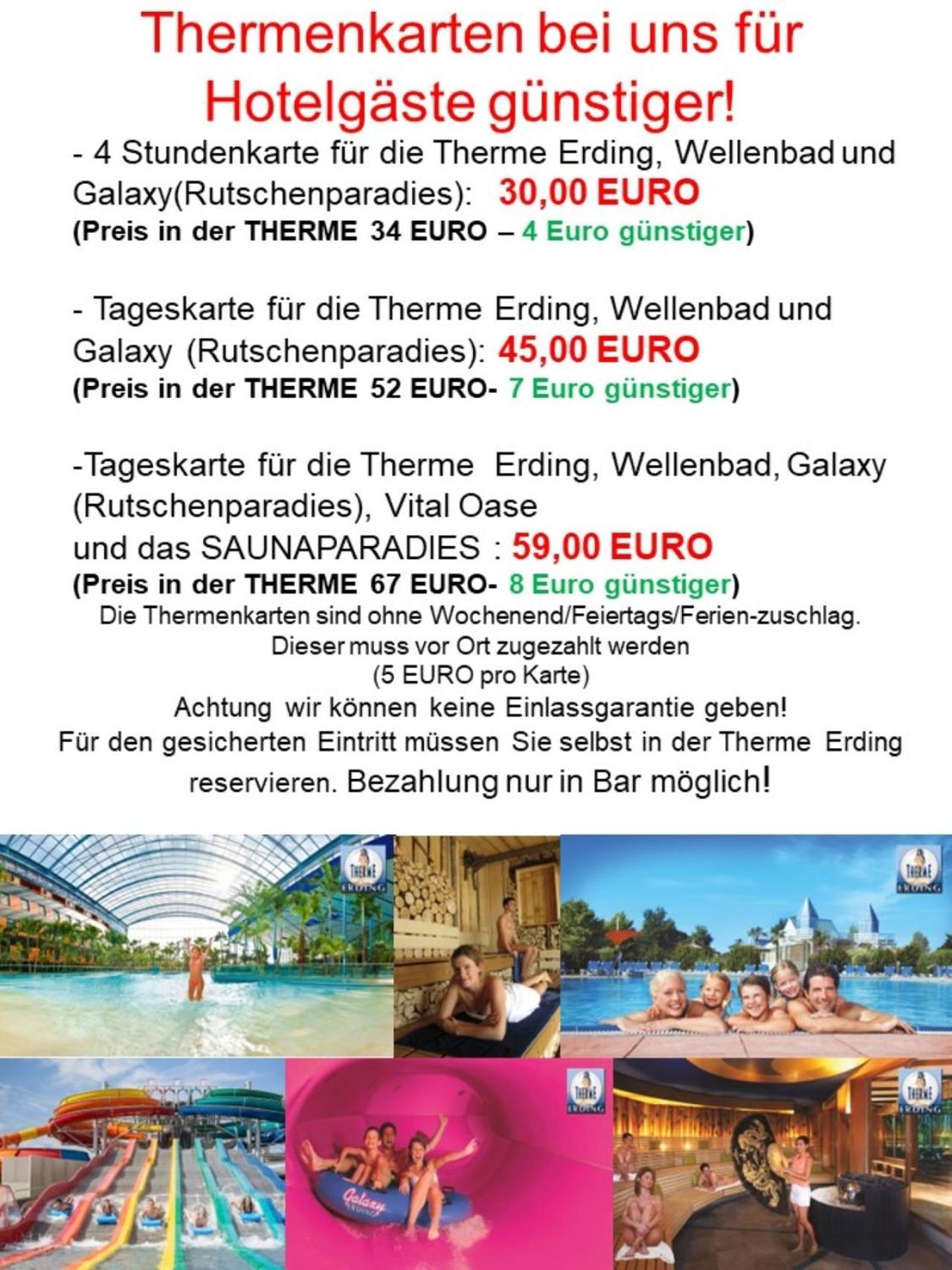 Familienhotel Nahe Der Therme エルディング エクステリア 写真